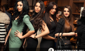“Miss Azerbaijan-2013” finalçıları “Massimo Dutti” butikin açılışında